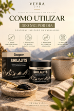 Shilajit 100% Puro | Resina Mineral do Himalaia